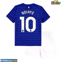 Everton Iliman Ndiaye #10 Heimtrikotsatz Kinder 2025-26 Kurzarm (+ Kurze Hosen)